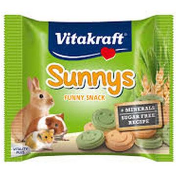 VITAKRAFT Recompense pentru rozătoare Sunnys Funny cu minerale 50g