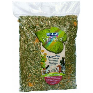 VITAKRAFT Vita Verde Fân şi Păpădie pentru rozătoare 500g