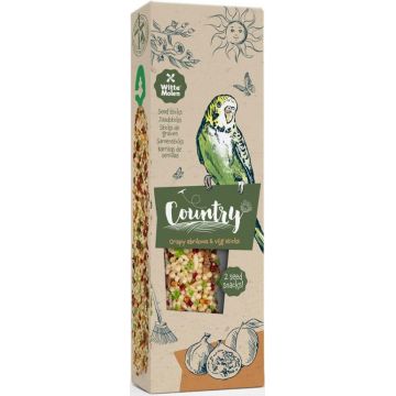 WITTE MOLEN Country Baton pentru peruşi, cu Smochine şi Caise 60g