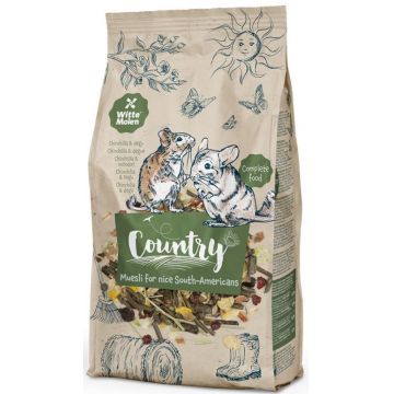 WITTE MOLEN Country Hrană completă pentru şinşila şi degu 850g