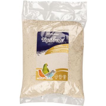 WITTE MOLEN TopFresh Nisip alb, din cochilii, pentru păsări 1,4kg
