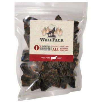 WOLFPACK Recompensă pentru câini, Ficat de vită 100g