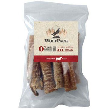 WOLFPACK Recompensă pentru câini, Gât de Vită 200g