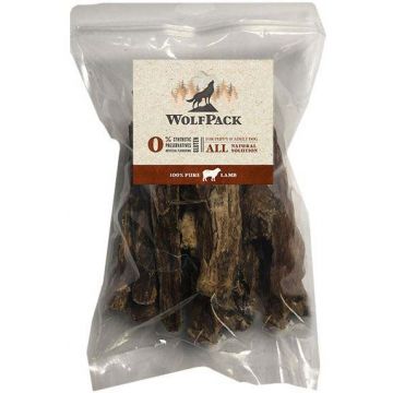WOLFPACK Recompensă pentru câini, Plămân de Miel 200g