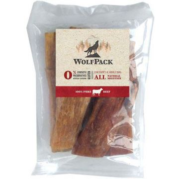 WOLFPACK Recompensă pentru câini, Tendon cervical de Vită 200g