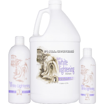 #1 All Systems Pure White Lightening sampon - 3.78 lt