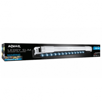 Aquael Lampa Led 32 W Actinic 80-100 Cm Slim Negru 115551