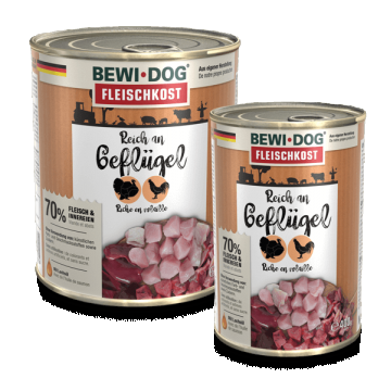 Bewi Dog Conserva pasare - 400-g