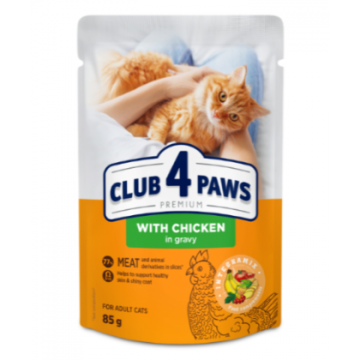 Club 4 Paws Pisica Plic Pui 85 g