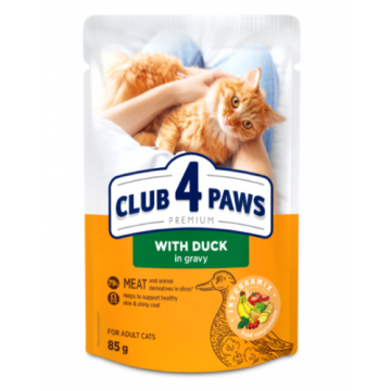Club 4 Paws Pisica Plic Rata 85 g