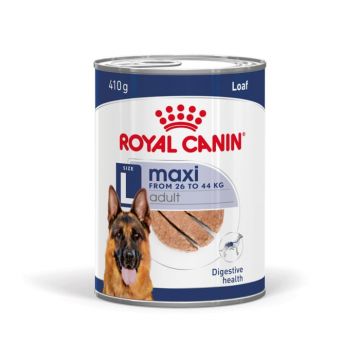 Conserva Royal Canin Maxi Adult hrana umeda caini (pate), 1 x 410g