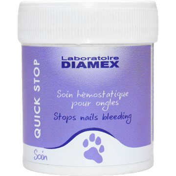 Diamex Quick Stop pudra pentru oprirea sangerarii unghiilor - 25 gr