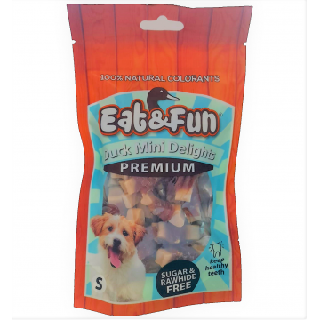 Eat&Fun Recompense Caini Duck Mini Delights 100 g