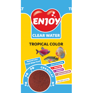 Hrana pentru Pesti Enjoy Tropical Color Granule 250ml