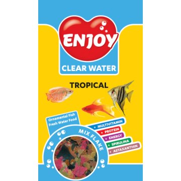 Hrana pentru Pesti Enjoy Tropical Mix Flake 250ml