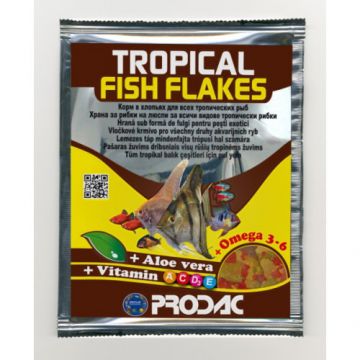 Hrana pentru pesti Prodac Tropical Fish Flakes 12 g