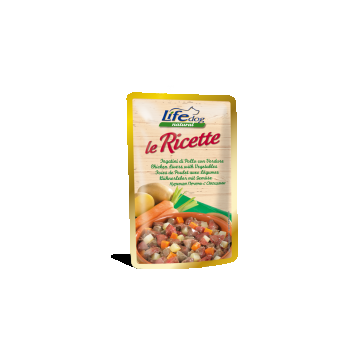 Hrana Umeda Caini, Life Dog Le Ricette, Ficat & Legume, 95 g