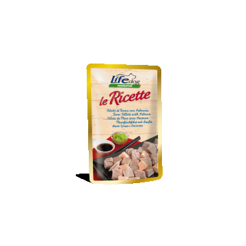 Hrana Umeda Caini, Life Dog Le Ricette, Ton File & Somon, 95 g