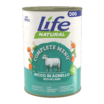 Hrana Umeda Caini, Life Dog Nutrition Plus, Miel, 400 g