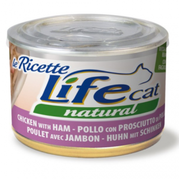 Hrana Umeda Pisici, Life Cat, Pui, Sunca & Mazare, 150 g