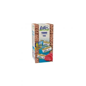 Hrana Umeda Pisici, Life Cat, Ton Multipack, 6x50 g