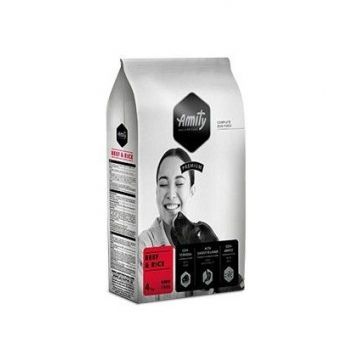 Hrana Uscata Caini, Amity Premium Dogs, Vita si Orez, 4 kg