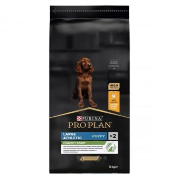 Hrana uscata pentru caini Pro Plan Large Athletic Puppy cu pui 12 kg