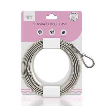 Lesa ultra-usoara din policoton Doctor Totolici, culoare Oat Milk