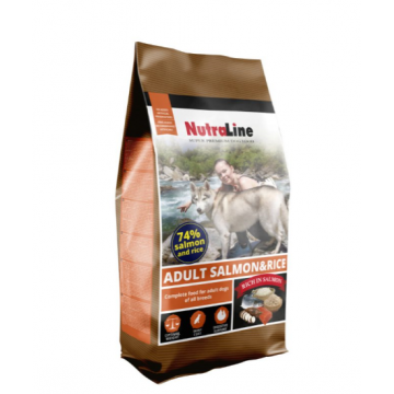 Nutraline Dog Adult Somon/Orez - 3-kg
