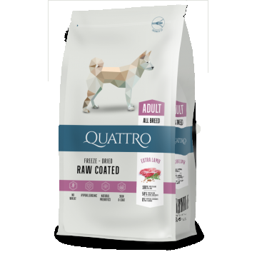 Quattro Dog Adult Miel/Orez All Breed 3 Kg