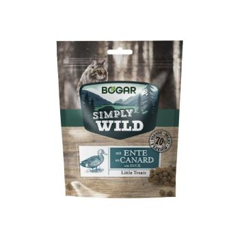 Recompense pentru pisici - Bogar Simply Wild - Rata - 60 g