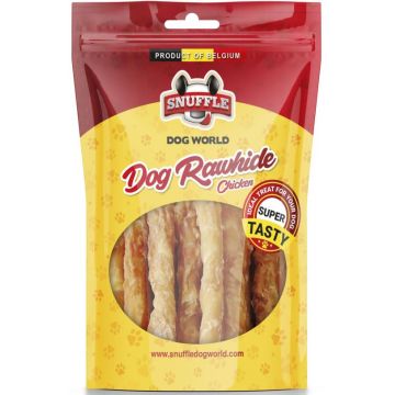 SNUFFLE DOG Recompense pentru câini Sticks Pui, 80gr
