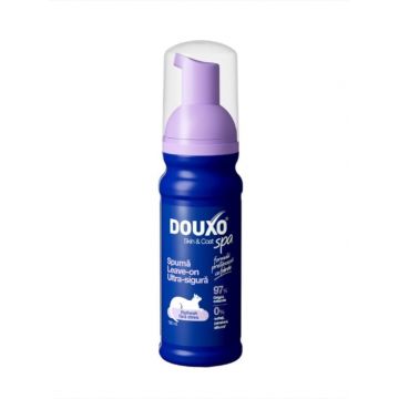 Spuma de curatare Douxo Spa pentru pisici Leave-on, 150 ml, Ceva Sante