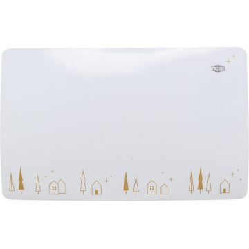 Trixie, covoras X-Mas pentru castroane, plastic, bej, 92020, 44x28 cm