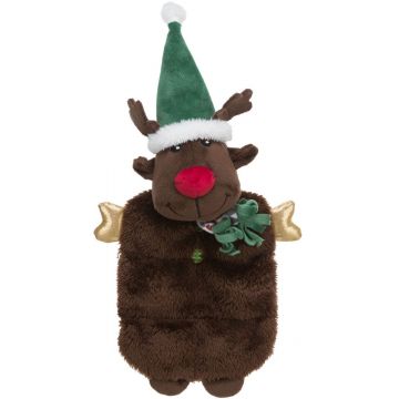 Trixie, jucarie caini, X-Mas ren craciunel, cu sunet, 92576, 37 cm