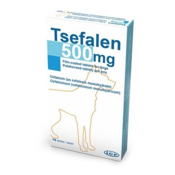 Tsefalen, 500 mg ICF  12 tablete