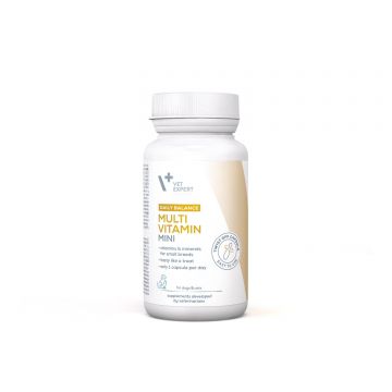 Vet Expert Multivitamin MINI – Supliment vitaminic-mineral pentru câini de talie mică și pisici