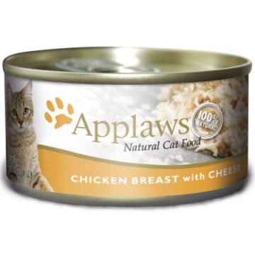 Applaws Cat Cons Piept Pui & Branza 156 g