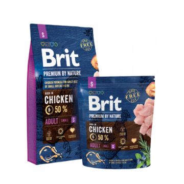 Brit Premium By Nature Adult S - 8-kg