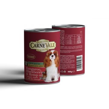 Carnevale Dog Cons Cangur/Mure/Ulei Canepa 400 g