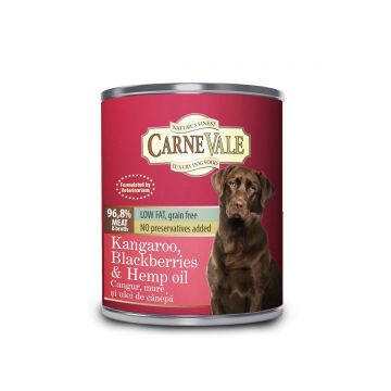 Carnevale Dog Cons Cangur/Mure/Ulei Canepa 800 g