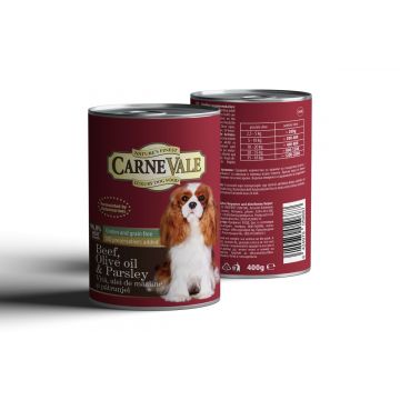 Carnevale Dog Cons Vita/Patrunjel/Ulei Masline 400 g