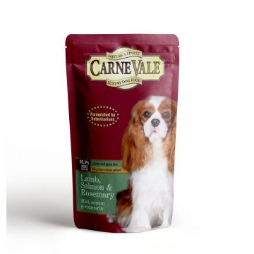 Carnevale Dog Plic Miel/Somon/Rozmarin 125 g