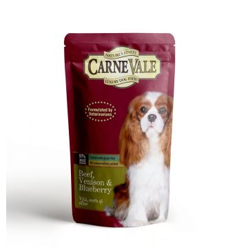 Carnevale Dog Plic Vita/Cerb/Afine125 g - 125-g