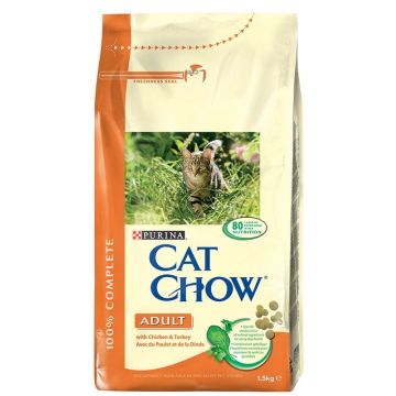 Cat Chow Adult Orez/Pui 15 kg