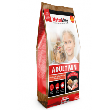 Nutraline Dog Adult Mini - 1-kg