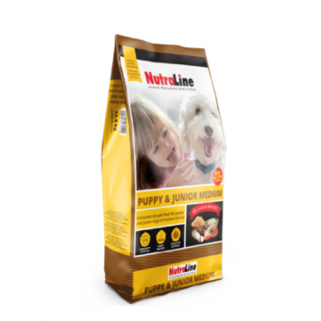 Nutraline Dog Puppy&Junior Medium - 12-5-kg