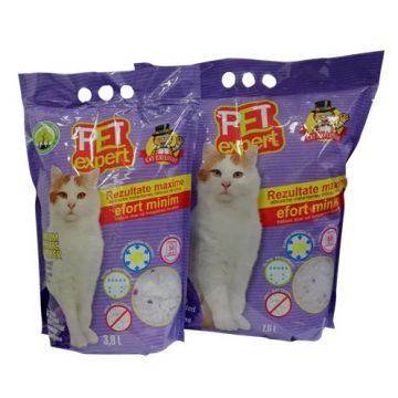 Pet Expert Nisip Silicatic Lavanda 3.8 l