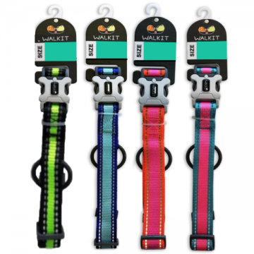 Walkit Zgarda Caine S 1.6 cm x 25-41 cm - trandafiriu