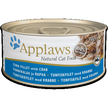 Applaws Cat Cons File Ton & Crab 70 g